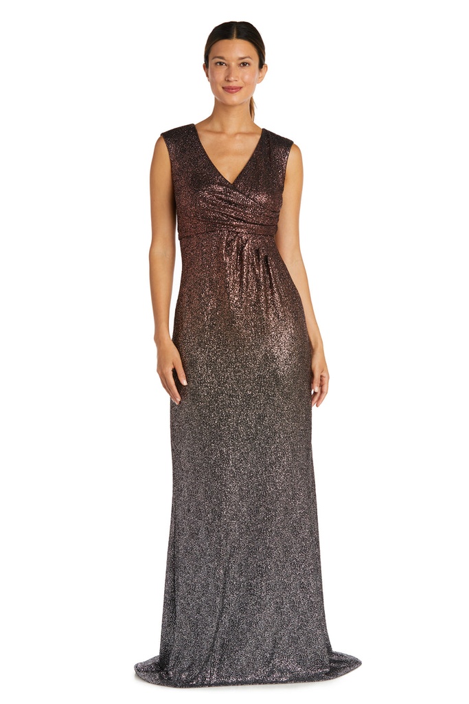 Vestido largo con espalda descubierta