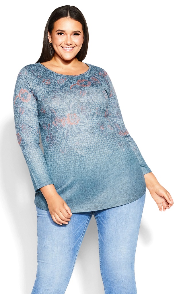 Blusa Callie estilo Pull on fit