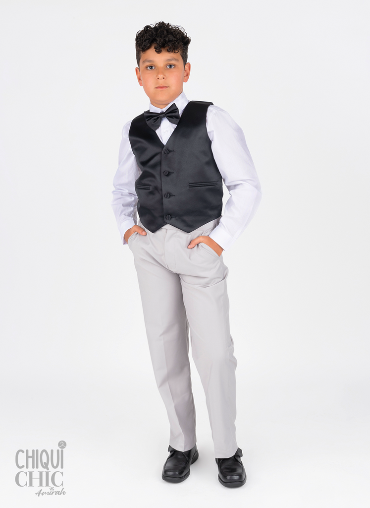 Conjunto de chaleco de 4 piezas
