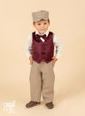 Conjunto de chaleco de 4 piezas