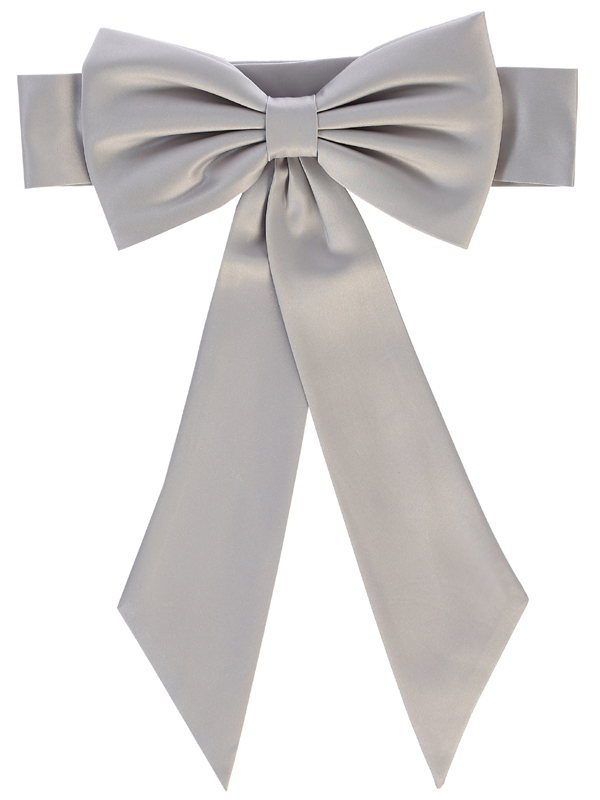 Fajín y lazo de raso