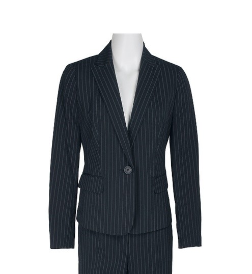 Saco formal a rayas