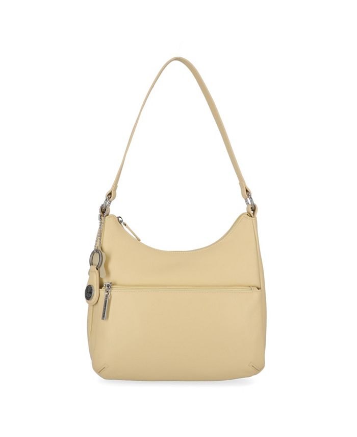 Bolso hobo de piel de napa