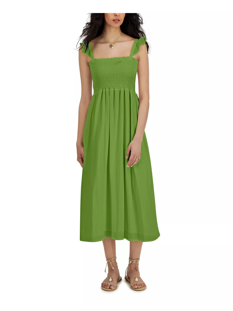 Vestido de verano fruncido