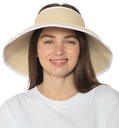 Visera  enrollable de ala ancha