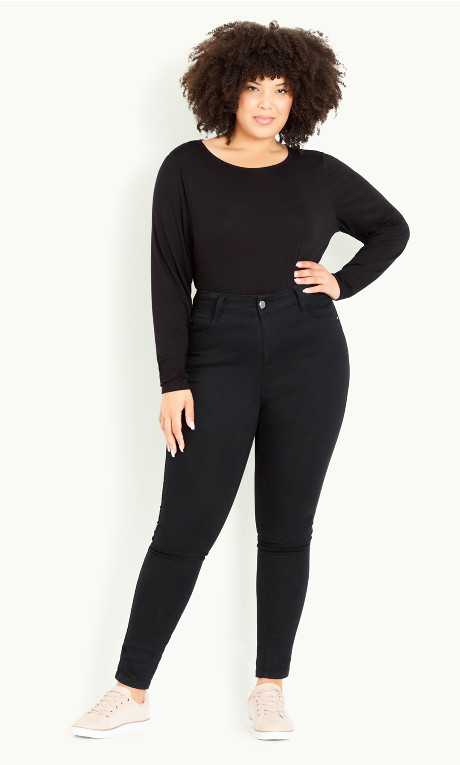 Jeans vaqueros pitillo negros