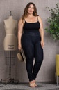 Jeans Skinny Con Cintura Elástica 