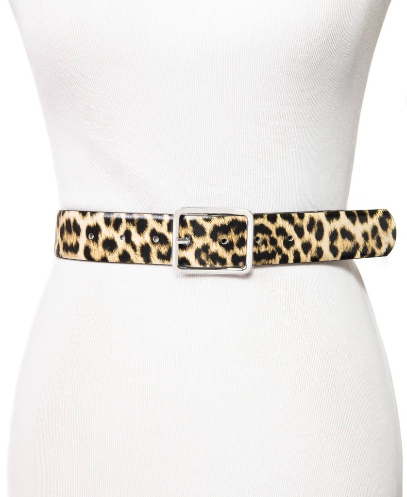 Cinturón animal print belt