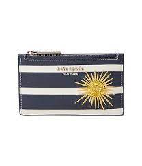 Cartera blegable con cuentas brillantes