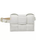 Bolso de cinturón tejido