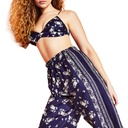 Bralette con estampado floreado