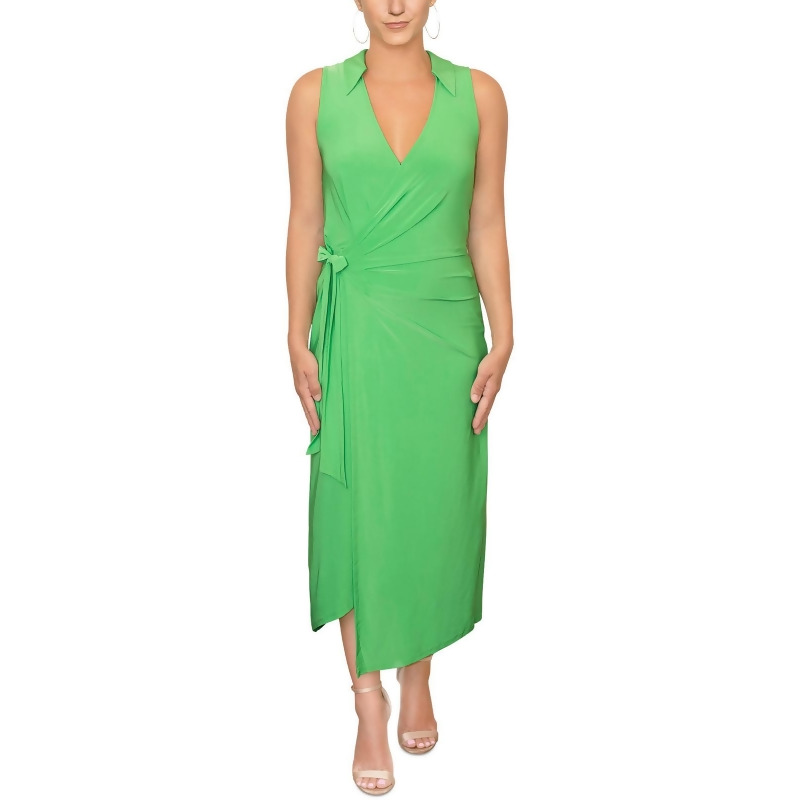 Vestido camisero cruzado