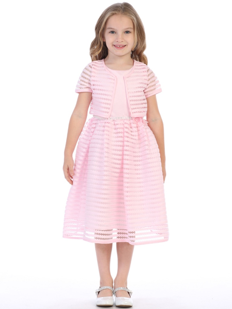 Vestido formal con torera