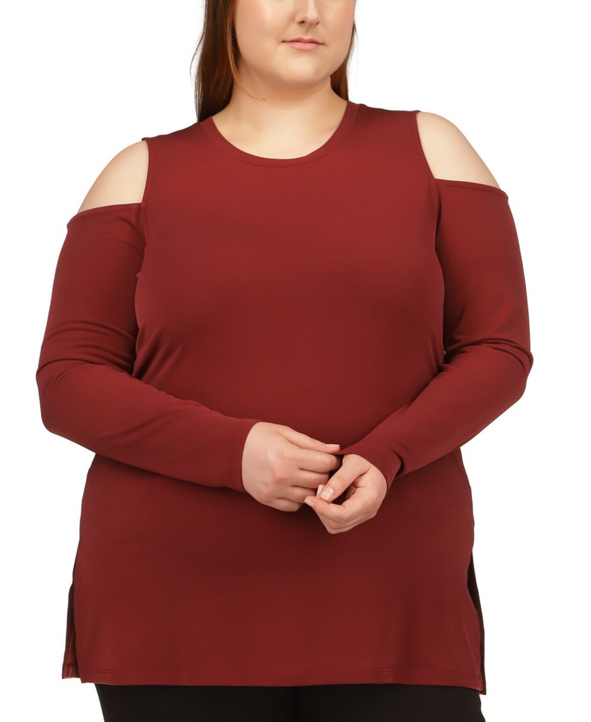 Blusa con hombros descubiertos