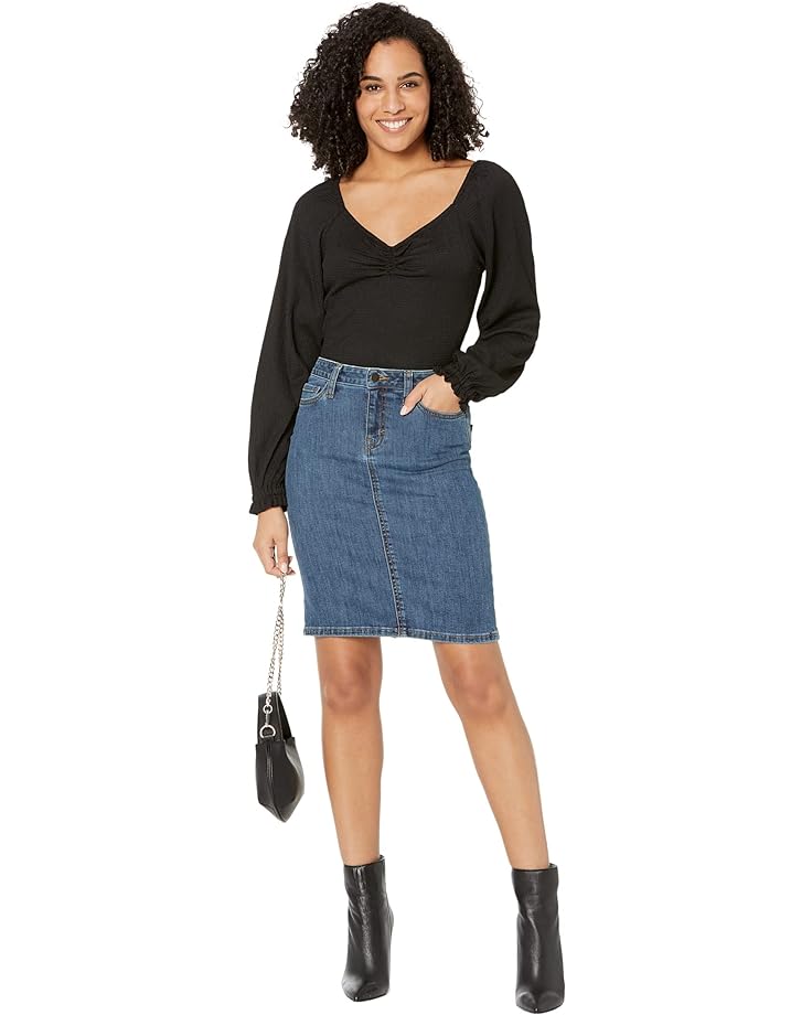 Blusa con mangas abullonadas