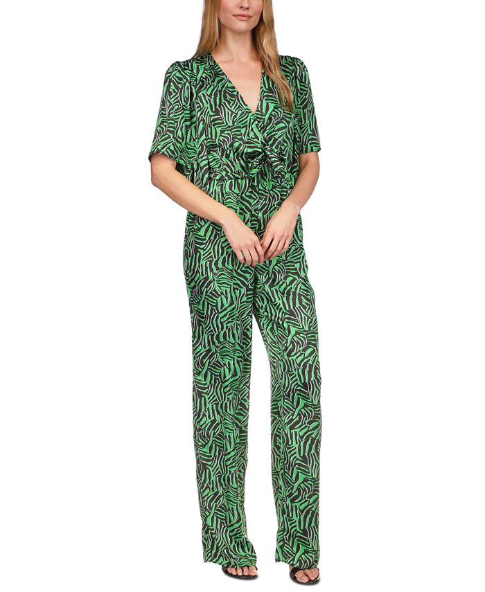 Enterizo con estampado de cebra