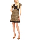 Vestido con estampado animal print
