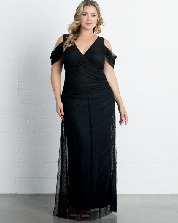 Vestido de malla Seraphina Onix