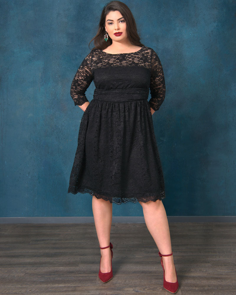 Vestido de Coctel de Encaje