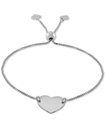 Pulsera Bolo con corazón pulido