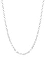 Cadena de rolo de plata