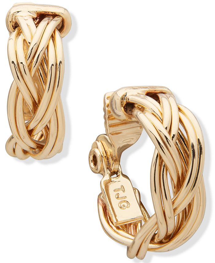 Aretes de aro de cadena
