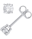 Aretes de diamantes