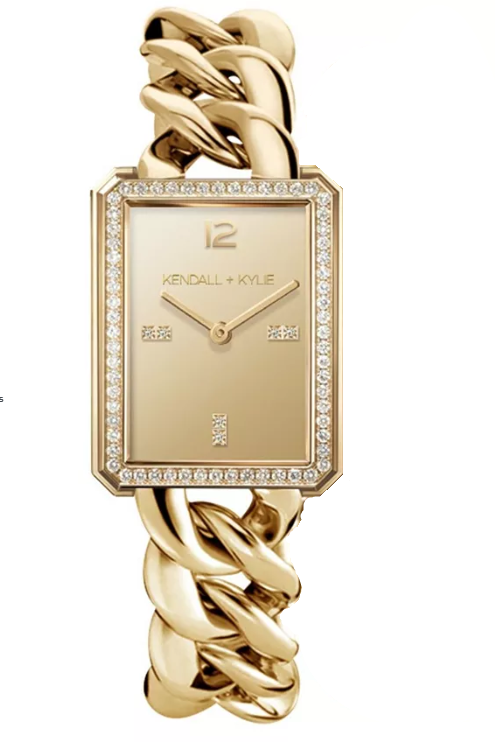 Reloj con pulsera de cadena