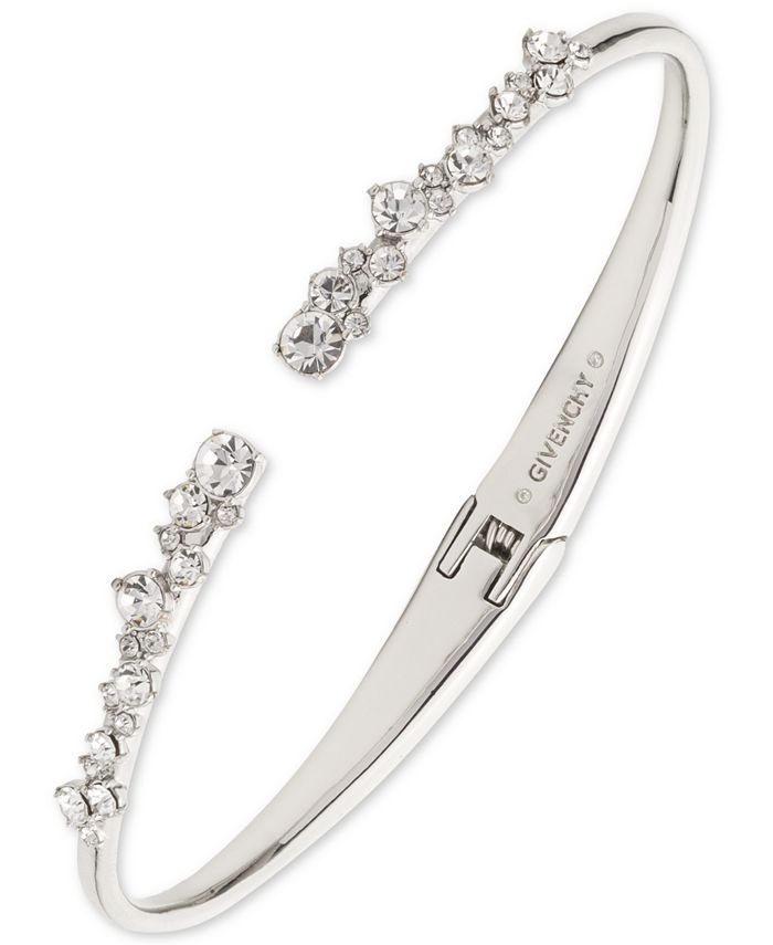 Brazalete con bisagra de cristal