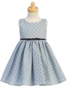 Vestido con estampado polka