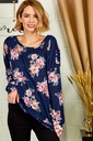 Sueter liviano floral romance