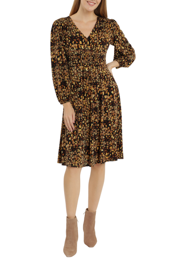 Vestido con estampado floral