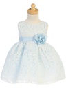 Vestido de tul con diseño floral