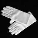 Guantes cortos de raso