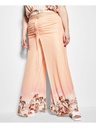 Pantalones con lazo fruncido