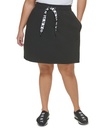 Falda con logo y cordón