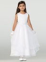 Vestido largo con pedreria 