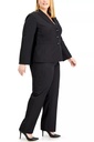 Traje de chaqueta  y pantalón a rayas