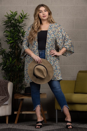 Kimono Floral Primavera /Cover up