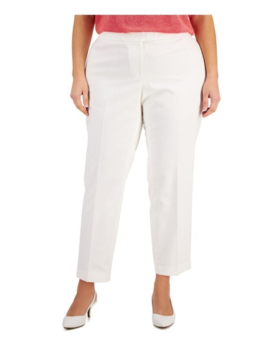 Pantalón recto de algodón