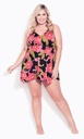 Vestido de baño con estampado floral