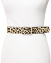 Cinturón animal print belt