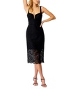 Vestido midi de encaje Adeline