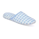 Pantuflas a cuadros