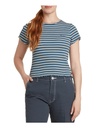 T-Shirt con borde tipo lechuga
