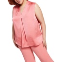 Blusa jersey con cuello en V