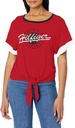 Camiseta con lazo frontal