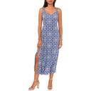 Vestido midi de correa fruncida
