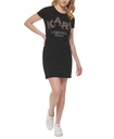 Vestido estilo t-shirt con logo