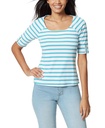 Blusa con cuello cuadrado